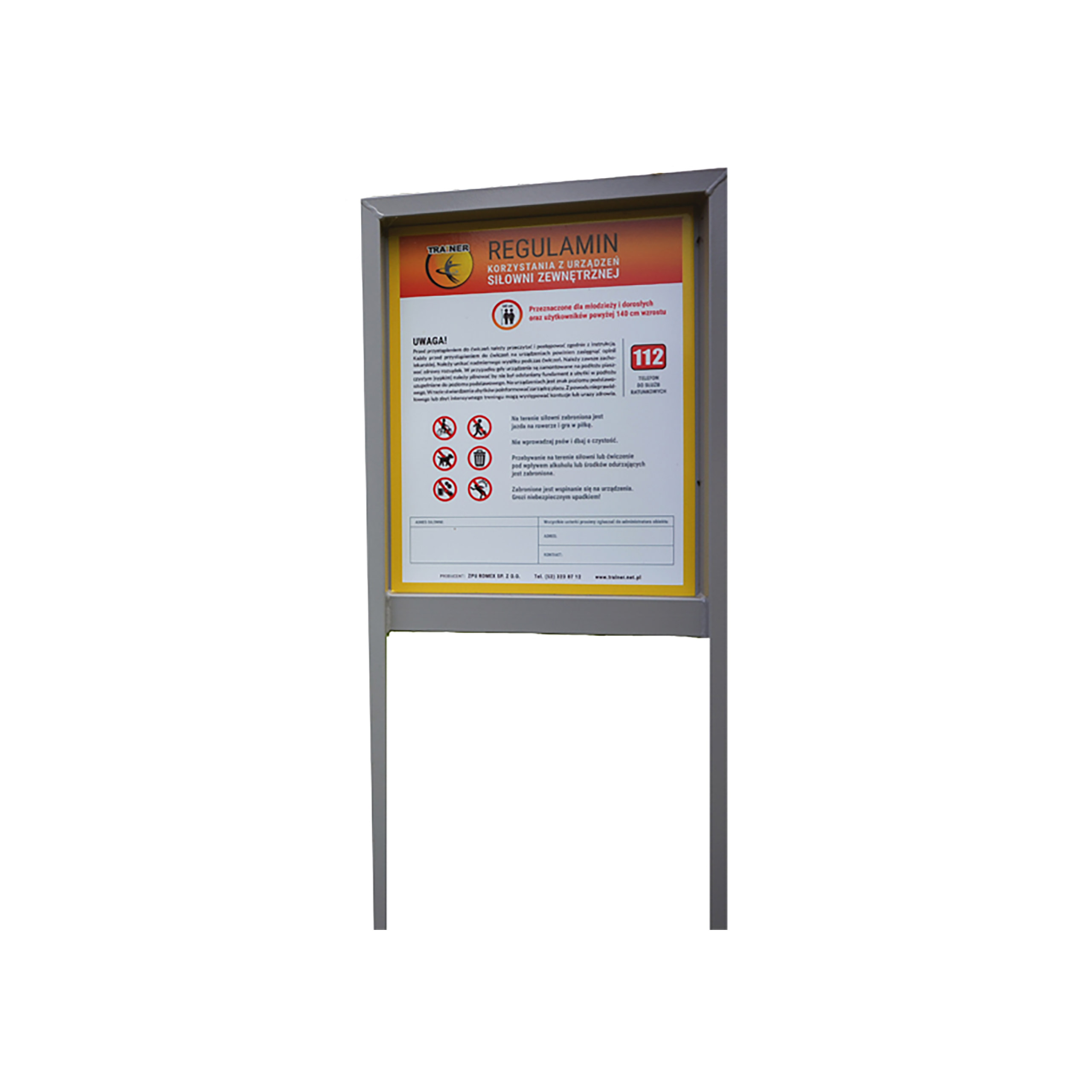 Table with regulation