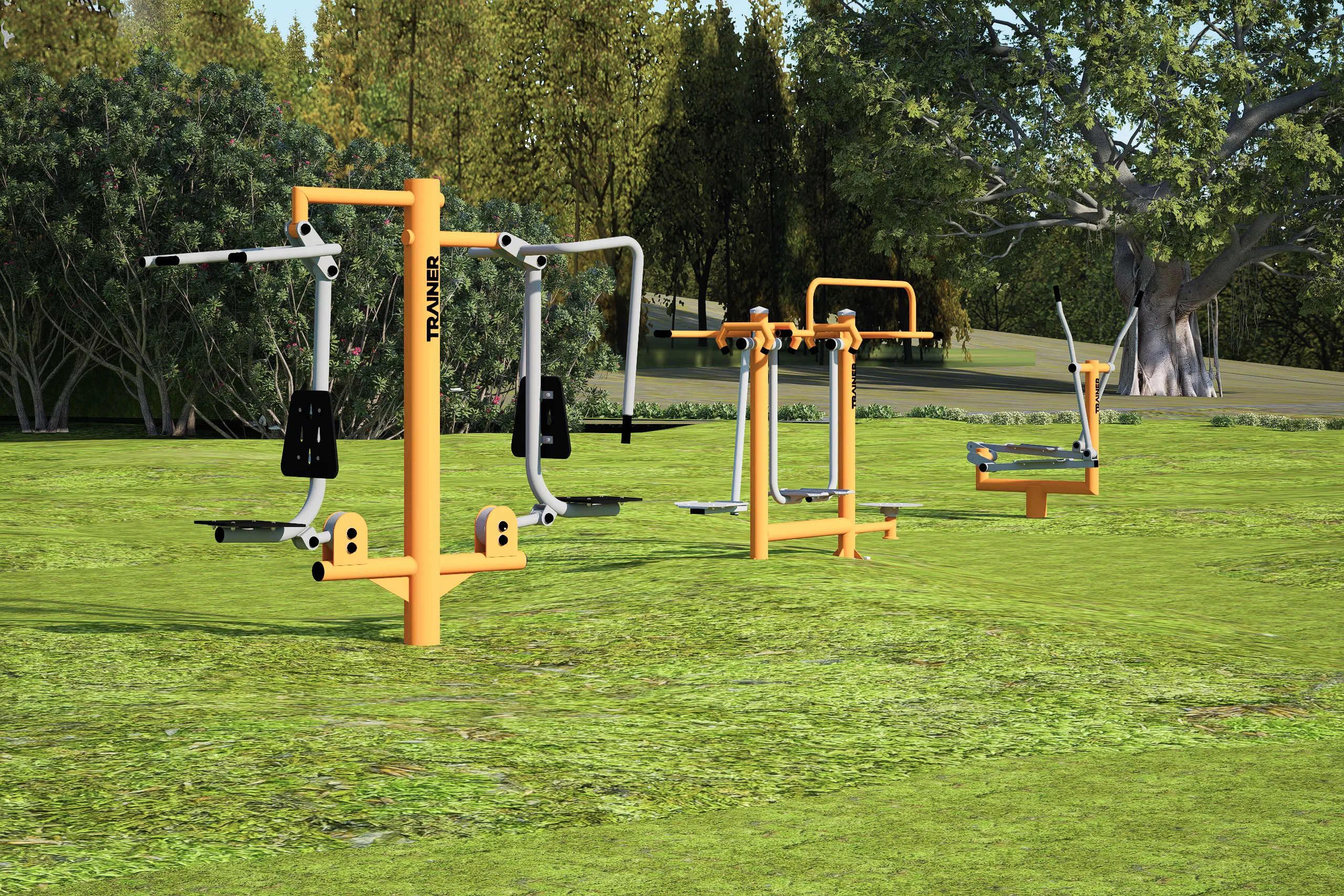 Outdoor gym Set 8